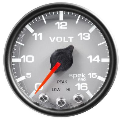 Auto Meter Spek-Pro Electric Voltmeter Gauge - P34422